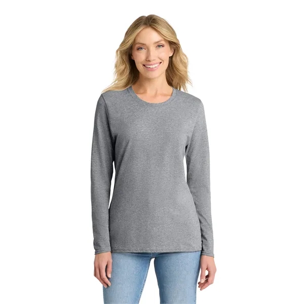 Port & Company Ladies Long Sleeve Core Cotton Tee.... from ASI 84863 SanMar