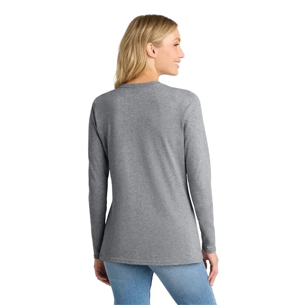 Port & Company Ladies Long Sleeve Core Cotton Tee.... from ASI 84863 SanMar