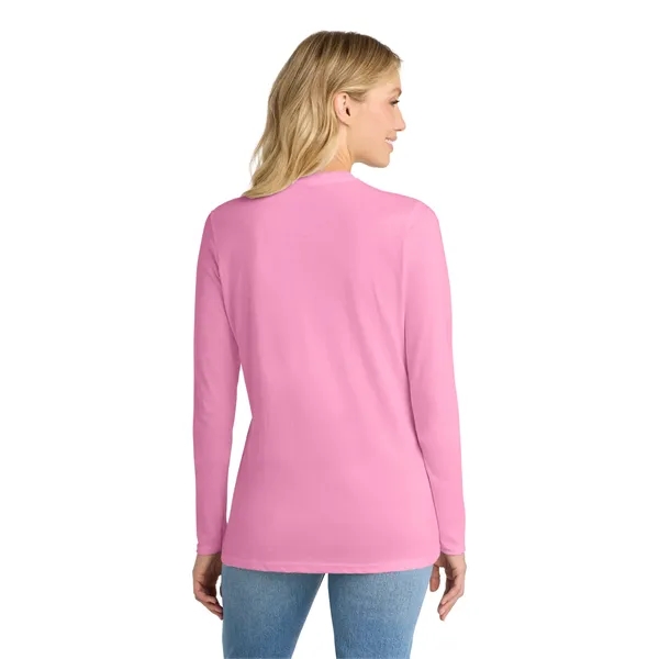 Port & Company Ladies Long Sleeve Core Cotton Tee.... from ASI 84863 SanMar