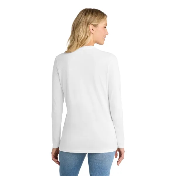Port & Company Ladies Long Sleeve Core Cotton Tee.... from ASI 84863 SanMar