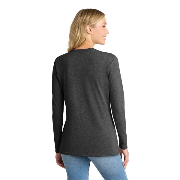 Port & Company Ladies Long Sleeve Core Cotton Tee.... from ASI 84863 SanMar