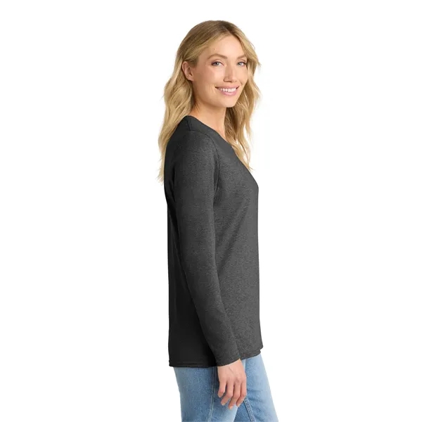Port & Company Ladies Long Sleeve Core Cotton Tee.... from ASI 84863 SanMar