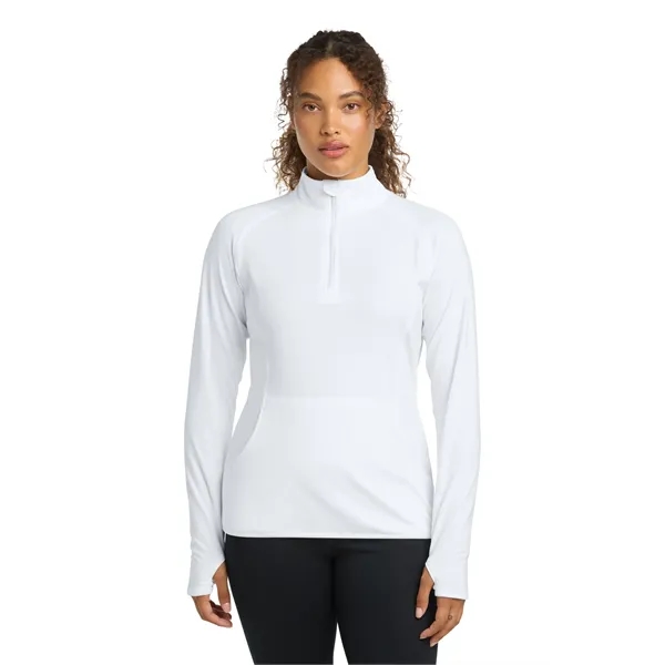 Sport-Tek Ladies Sport-Wick Stretch 1/2-Zip Pullover.... from ASI 84863 SanMar