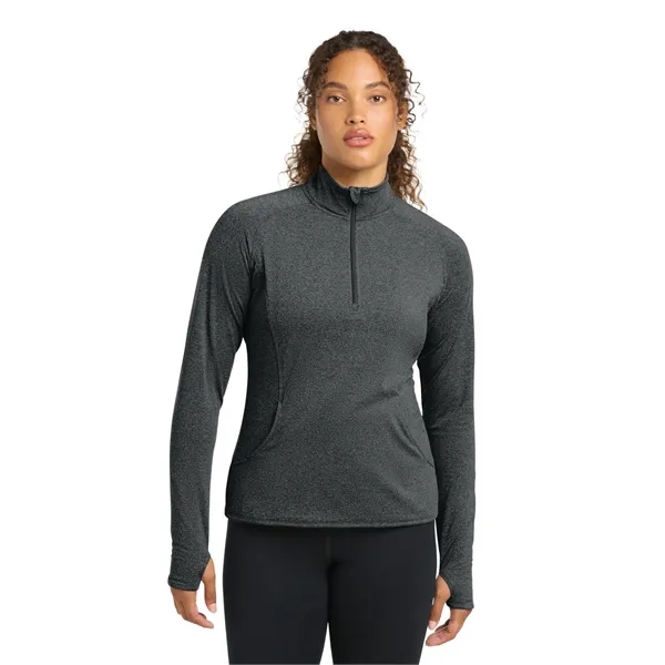 Sport-Tek Ladies Sport-Wick Stretch 1/2-Zip Pullover.... from ASI 84863 SanMar