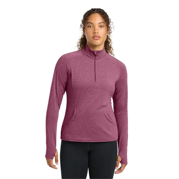 Sport-Tek Ladies Sport-Wick Stretch 1/2-Zip Pullover.... from ASI 84863 SanMar