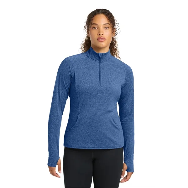 Sport-Tek Ladies Sport-Wick Stretch 1/2-Zip Pullover.... from ASI 84863 SanMar