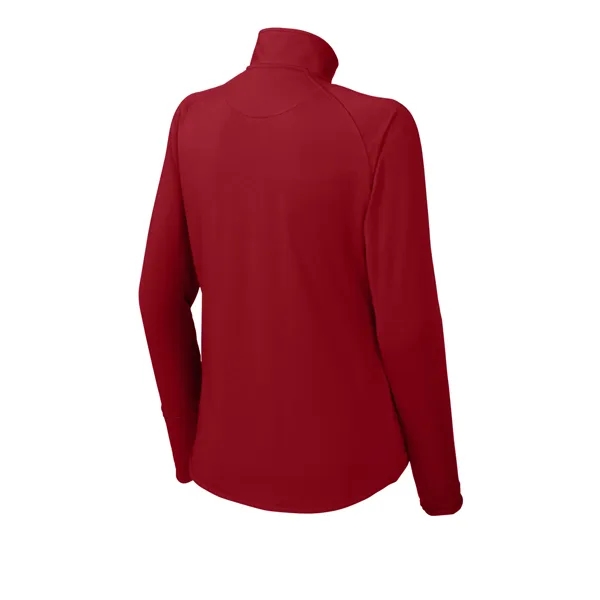 Sport-Tek Ladies Sport-Wick Stretch 1/2-Zip Pullover.... from ASI 84863 SanMar