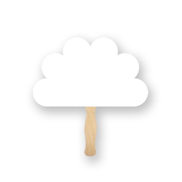 Full Color Peacock shaped hand fan.... from ASI 93520 Ventura Inc