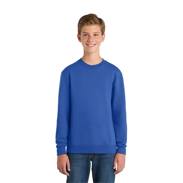 Port & Company - Youth Core Fleece Crewneck Sweatshirt.... from ASI 84863 SanMar