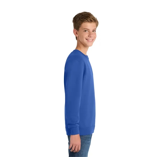 Port & Company - Youth Core Fleece Crewneck Sweatshirt.... from ASI 84863 SanMar
