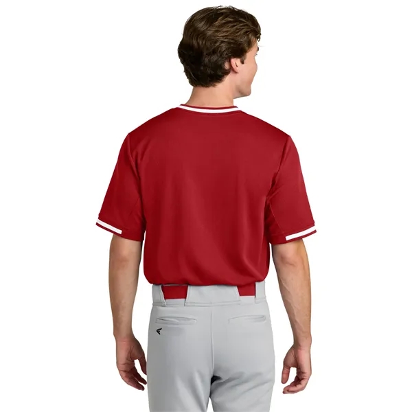 Sport-Tek Tough Mesh V-Neck Baseball Jersey... from ASI 84863 SanMar