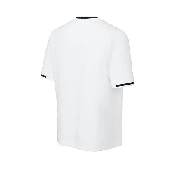 Sport-Tek Tough Mesh V-Neck Baseball Jersey... from ASI 84863 SanMar