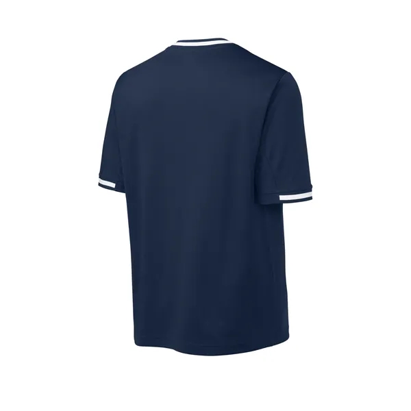 Sport-Tek Tough Mesh V-Neck Baseball Jersey... from ASI 84863 SanMar