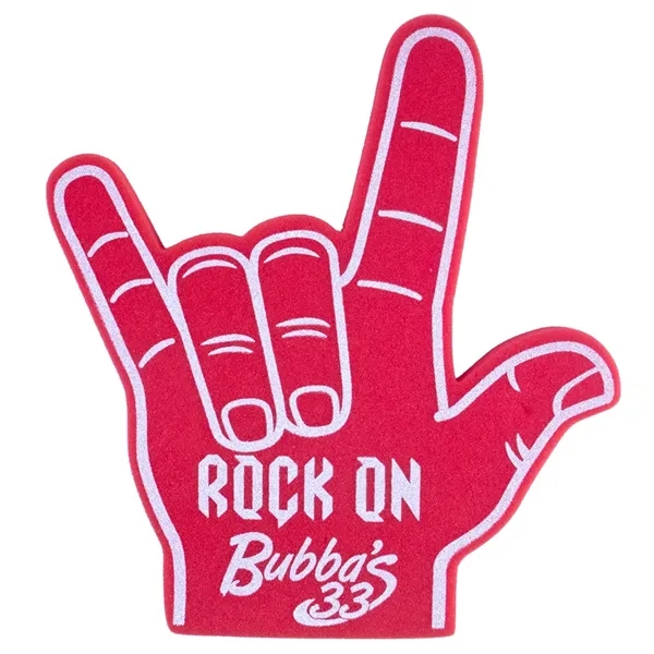 Foam love hand mitt.... from ASI 77280 Pepco Poms / Pepco Poms