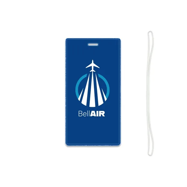 Reflective luggage tag measuring 2.18"H x 4.25"W and available in several... from ASI 54040 Fey Promo / Reflectix® Mi Line by Fey