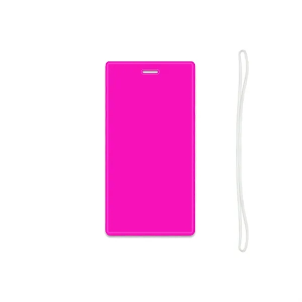 Reflective luggage tag measuring 2.18"H x 4.25"W and available in several... from ASI 54040 Fey Promo / Reflectix® Mi Line by Fey