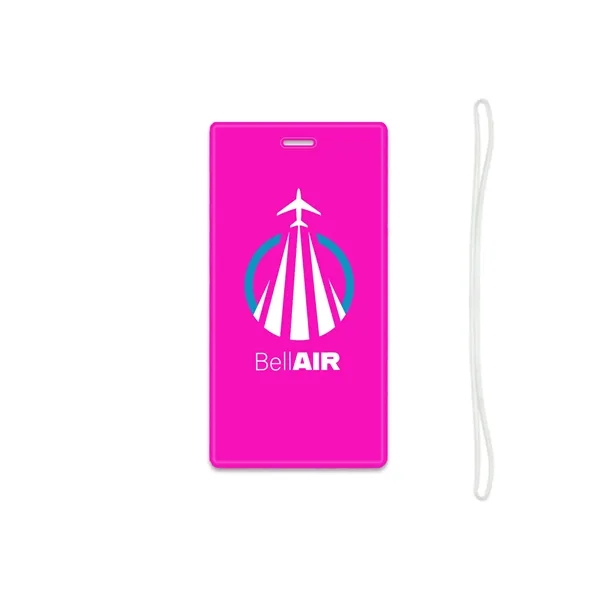 Reflective luggage tag measuring 2.18"H x 4.25"W and available in several... from ASI 54040 Fey Promo / Reflectix® Mi Line by Fey