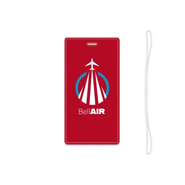 Reflective luggage tag measuring 2.18"H x 4.25"W and available in several... from ASI 54040 Fey Promo / Reflectix® Mi Line by Fey