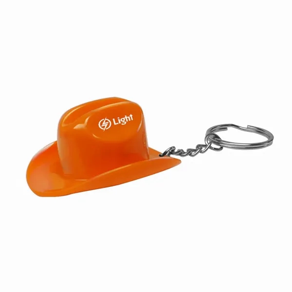 Miniature plastic cowboy hat bottle opener key tag.... from ASI 31517 Admart Products / Admart Line