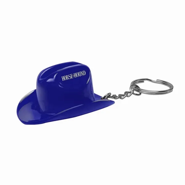 Miniature plastic cowboy hat bottle opener key tag.... from ASI 31517 Admart Products / Admart Line