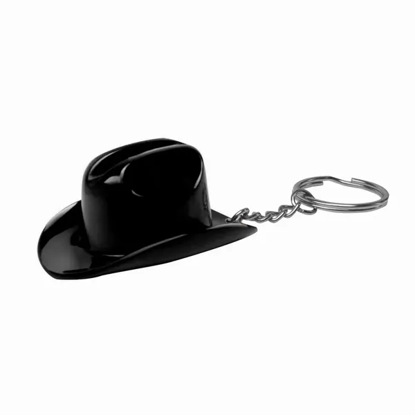 Miniature plastic cowboy hat bottle opener key tag.... from ASI 31517 Admart Products / Admart Line