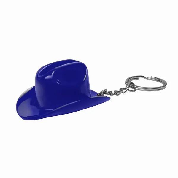 Miniature plastic cowboy hat bottle opener key tag.... from ASI 31517 Admart Products / Admart Line