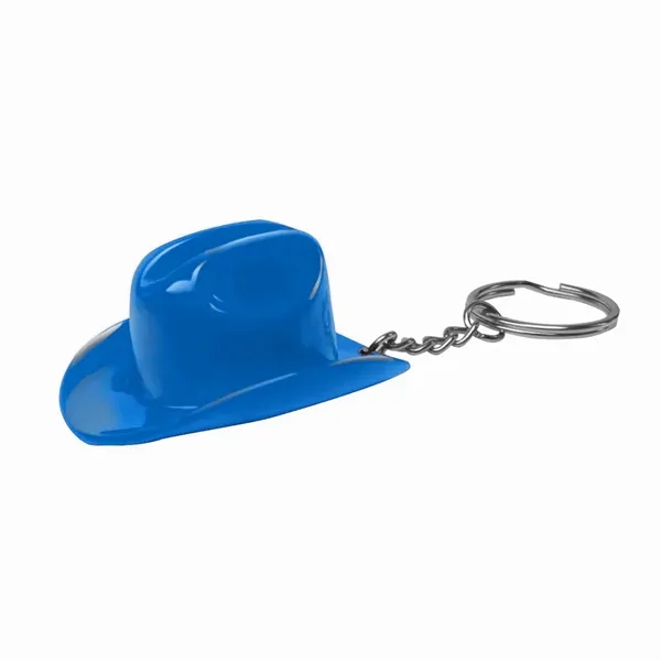 Miniature plastic cowboy hat bottle opener key tag.... from ASI 31517 Admart Products / Admart Line