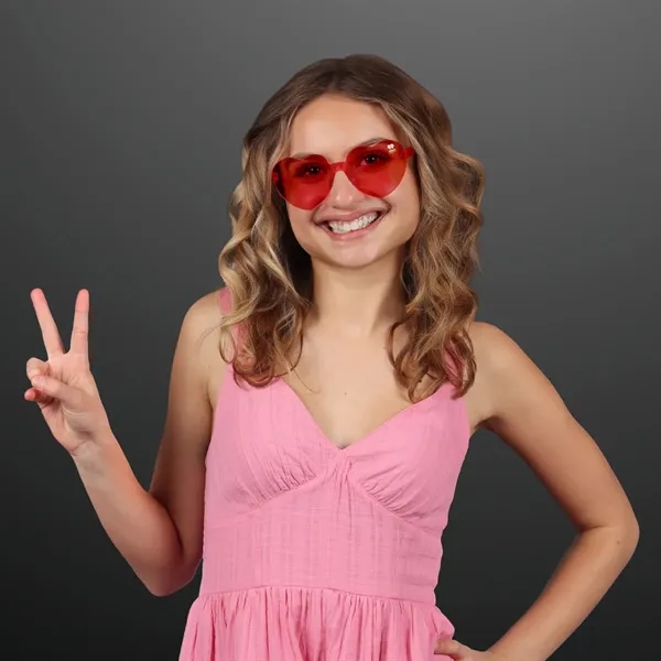 Red Heart Shades Cute Glasses, Non-Light Up... from ASI 34194 ALightPromos