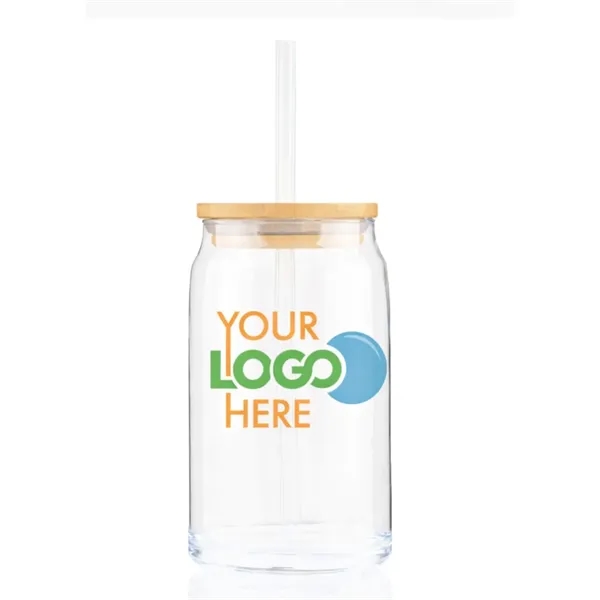 Glass Tumbler with Straw... from ASI 89971 Stuff A Mug