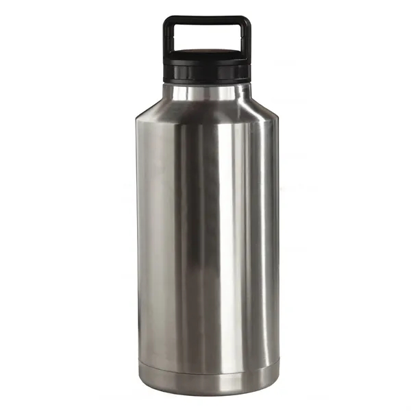 64 oz. stainless steel beer growler with screw-top lid and handle.... from ASI 68507 The Magnet Group