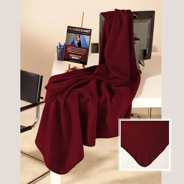 Polyester fleece blanket.... from ASI 68507 The Magnet Group / The Bag Factory®