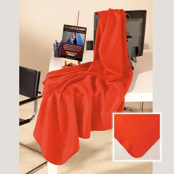 Polyester fleece blanket.... from ASI 68507 The Magnet Group / The Bag Factory®