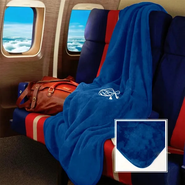 Coral fleece blanket.... from ASI 68507 The Magnet Group / The Bag Factory®