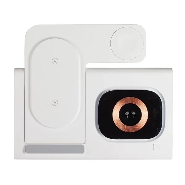 4-in-1 wireless charging station with a night light.... from ASI 68507 The Magnet Group / Innovations by Magnet™