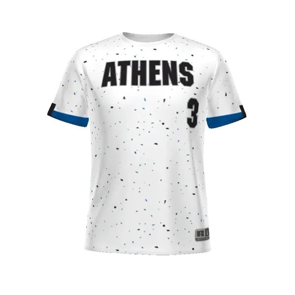 Youth freestyle sublimated baseball crew neck jersey with moisture wicking and... from ASI 37461 Augusta Sportswear