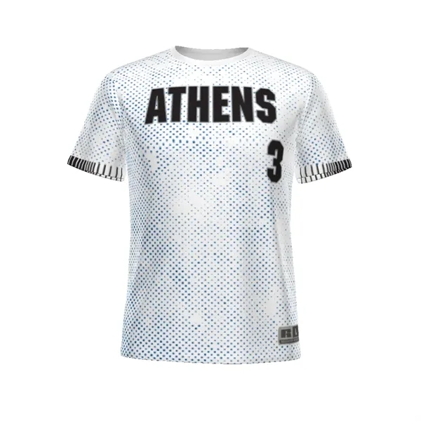 Youth freestyle sublimated baseball crew neck jersey with moisture wicking and... from ASI 37461 Augusta Sportswear