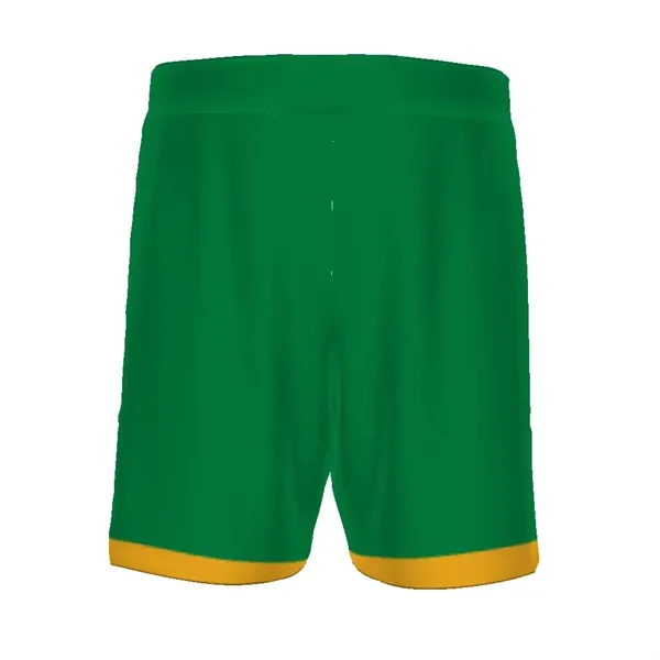 Sublimated elite basketball shorts combine breathable stretch fabric, moisture-wicking technology, and... from ASI 37461 Augusta Sportswear