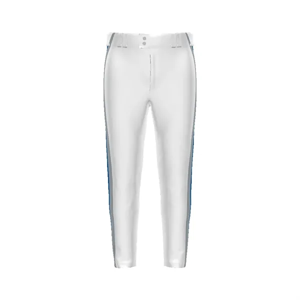 Sublimated youth baseball pant delivers a secure tapered fit with reinforced... from ASI 37461 Augusta Sportswear
