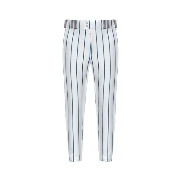 Sublimated youth baseball pant delivers a secure tapered fit with reinforced... from ASI 37461 Augusta Sportswear