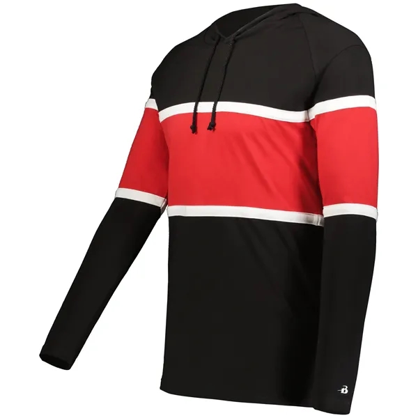 The United Long Sleeve Hoodie is made from a 5-ounce ringspun... from ASI 37461 Augusta Sportswear