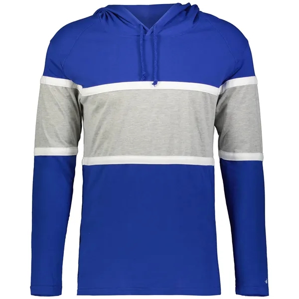 The United Long Sleeve Hoodie is made from a 5-ounce ringspun... from ASI 37461 Augusta Sportswear