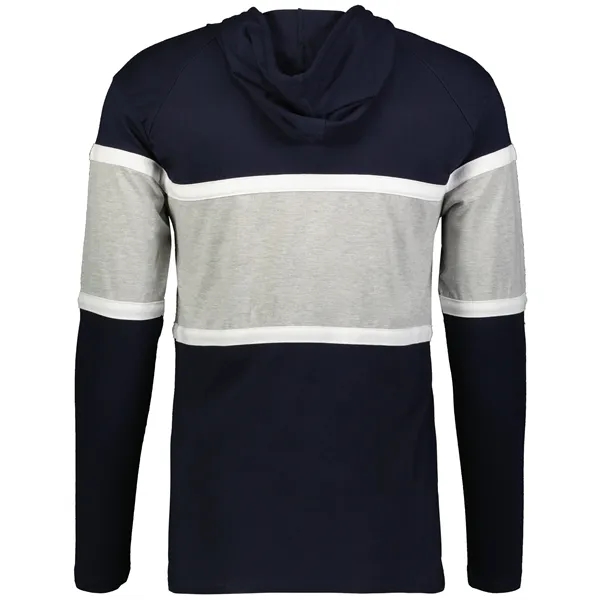 The United Long Sleeve Hoodie is made from a 5-ounce ringspun... from ASI 37461 Augusta Sportswear