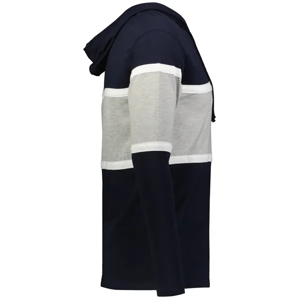 The United Long Sleeve Hoodie is made from a 5-ounce ringspun... from ASI 37461 Augusta Sportswear