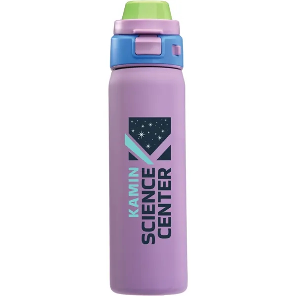 Stainless steel water bottle with copper vacuum insulation.... from ASI 71920 Moderne Glass Company Inc