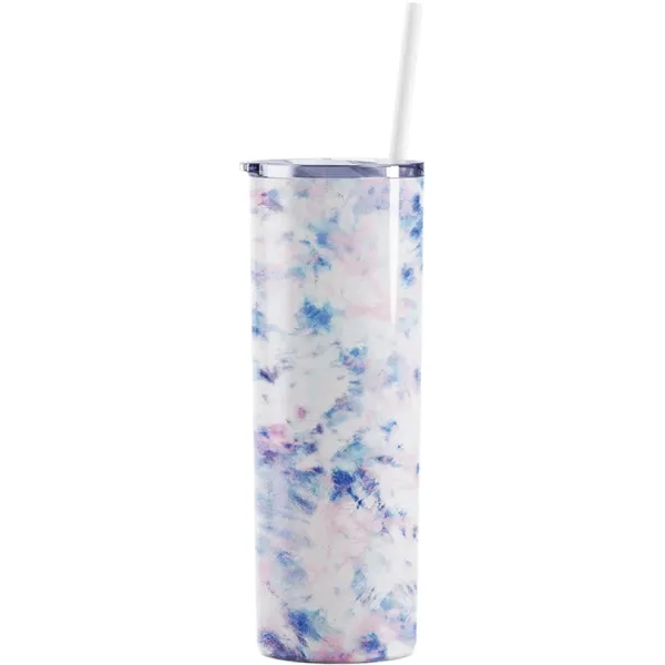 Maars 20 ounce insulated stainless steel skinny drinking tumbler with clear... from ASI 74601 Calico