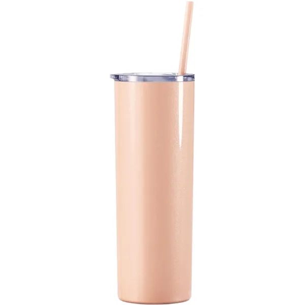 Maars 20 ounce insulated stainless steel skinny drinking tumbler with clear... from ASI 74601 Calico