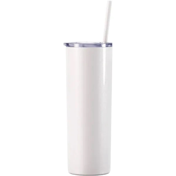 Maars 20 ounce insulated stainless steel skinny drinking tumbler with clear... from ASI 74601 Calico
