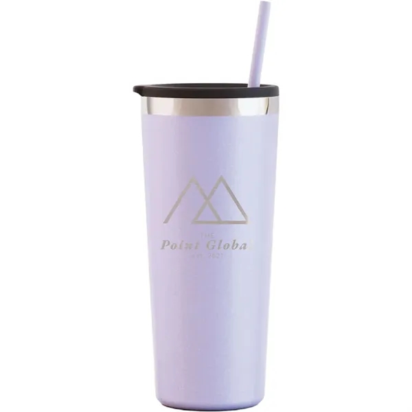 Maars 22 ounce insulated stainless steel hot and cold tumbler with... from ASI 74601 Calico