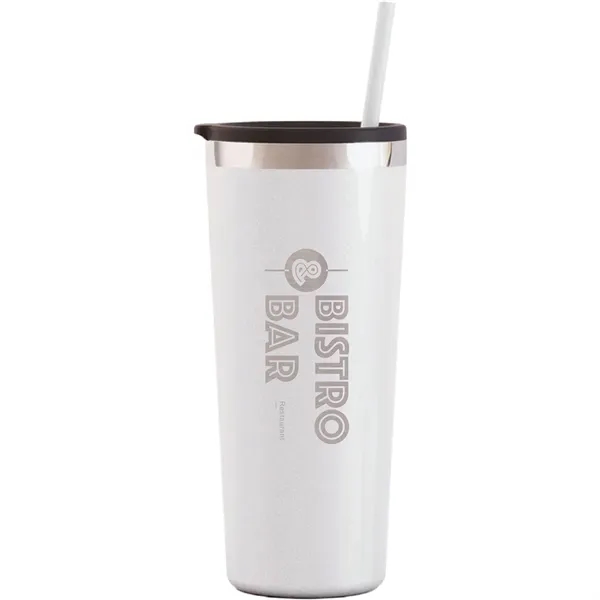 Maars 22 ounce insulated stainless steel hot and cold tumbler with... from ASI 74601 Calico
