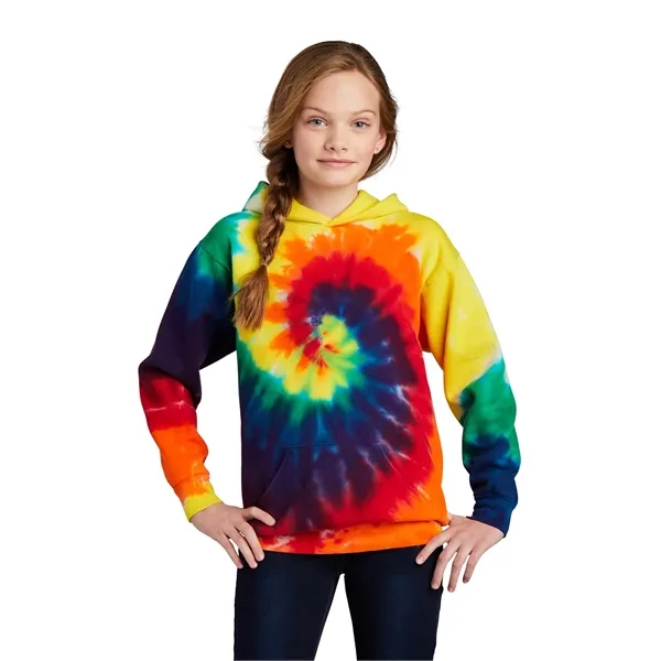 Port & Company Youth Tie-Dye Pullover Hooded Sweatshirt.... from ASI 84863 SanMar